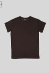 BASERANGE Classic Bamboo Fiber and Cotton Slim Fit T-Shirt Series Collection Round Neck Bottoming Shirt France BAS-TOCT-BL-000-TACTILE